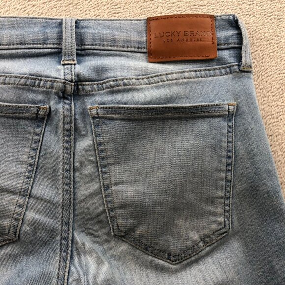 Lucky Brand Women's Jeans Size 28x24 Measured Classic Blue Denim - Picture 12 of 14